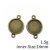 Antique Bronze 14mm