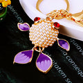 Pearl Accent Goldfish Keychains in Five Colors and Random Color Option view 7