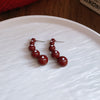 Burgundy Beads