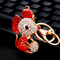 Jeweled Mouse and Auspicious Charm Keychains in Twenty-Five Designs view 1