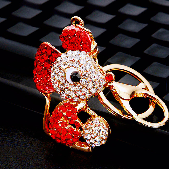 Jeweled Mouse and Auspicious Charm Keychains in Twenty-Five Designs