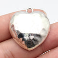 Hammered Organic Pendant Charms in Three Shapes for Jewelry Making view 3