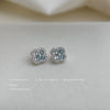 Blue Clover Studs