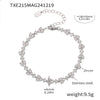 Steel Clear Bracelet