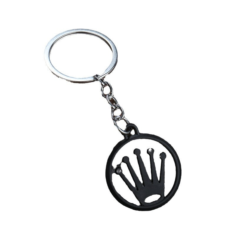 Sweet Crown Alloy Pendant Keychain Gift Accessory for Bags and Keys