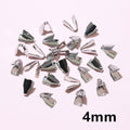Stainless Steel Fold Over Crimp Ends in Seven Shapes view 11