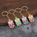 I Love Thailand Tuk-Tuk Metal Keychain in Five Color Styles view 1