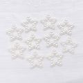 Ten-Shape Ivory Faux Pearl Open-Frame Cabochon Component Collection view 11