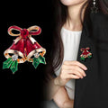 Bell Enamel Metal Brooch Pin for Jackets and Lapels view 4
