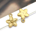 Gold-Tone Sunflower and Cherry Blossom Metal Charms with 10 Listed Options view 10