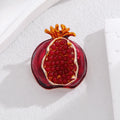 Pomegranate Enamel Metal Brooch Pin for Jackets and Lapels view 5