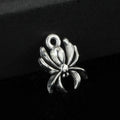 Alloy Spider and Spider Web Charm Pendants Two Sizes Three Finishes view 8