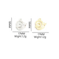 Crystal Snail Alloy Charm Pendants in Gold and Silver Tones view 5