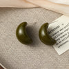 Deep Green Crescents
