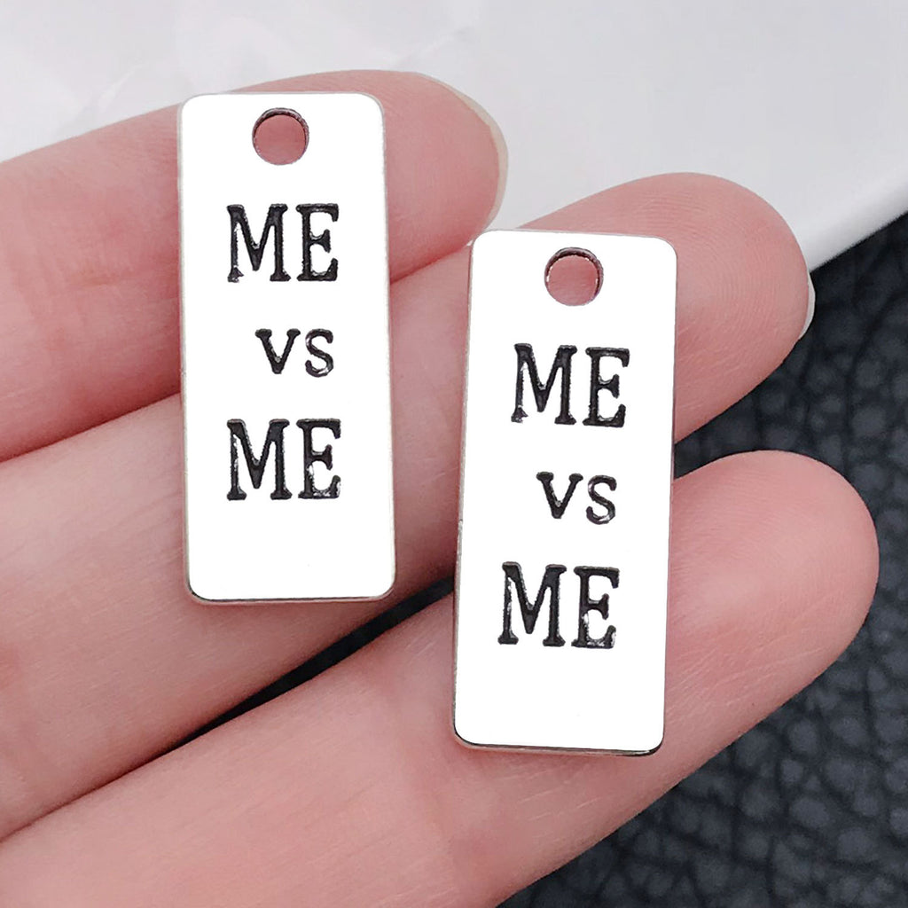 Zinc Alloy Antique Silver Dumbbell Weightlifting Charm Pendant for DIY Keychain Necklace Earrings