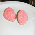 Colorful Irregular Oval Statement Stud Earrings Statement Jewelry view 6