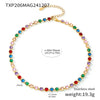 Gold Multicolor Necklace