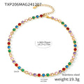Prong Set Zircon Tennis Necklace and Bracelet Collection view 12