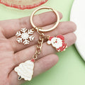 Christmas Charm Keychains Featuring Red Christmas Across 81 Pictured Variations view 1