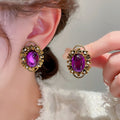 Clip On Statement Earrings in Twenty Two Colorful Designs view 11