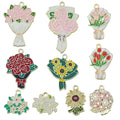 Metallic Sunflower Metal Charms with 11 Listed Options view 5