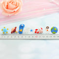 Mismatched Space Theme Stud Earrings in Four Playful Pair Designs view 4