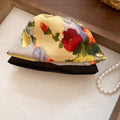 Floral Fabric Dual Layer Hair Claw and Ruffle Scrunchie view 6