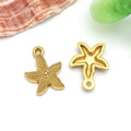 Gold-Tone Starfish Metal Charms with 15 Listed Options view 12