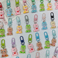 Random Resin Cat or Dog Figure Lobster-Clasp Charm with Colored Hardware view 5