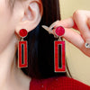 Red Disc Stud