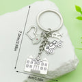 Medical Charm Keychains in 14 Pictured Variations for Bags and Keys view 9