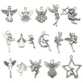Antique Silver Angel and Cupid Metal Charms with 19 Listed Options view 1