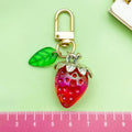 Strawberry Charm Keychains in 21 Pictured Variations for Bags and Keys view 4