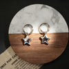 Silver Star Earrings