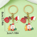 Christmas Charm Keychains in 82 Pictured Variations for Bags and Keys view 11