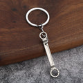 Silver Tone Metal Tool-Shaped Keychains In 12 Designs view 3