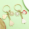 Christmas Charm Keychains Featuring Red Christmas Across 81 Pictured Variations view 2