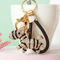 Double Sided Zebra Keychains in Four Colors with Plain BV and Fortune Loops view 10