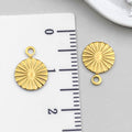 Stainless Steel Heart Star Four Leaf Clover Cross Tag Charm Pendant for DIY Bracelet
