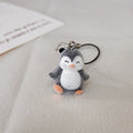 Flocked Penguin Phone Strap Charms in Three Distinct Poses view 5