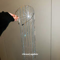 Six Rhinestone Fringe Headband Styles In Silver Gold And Blue view 2
