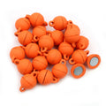 Colorful Spherical Magnetic Clasps With Heart Shaped Loops view 12