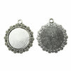 Antique Silver 20mm