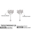 Steel Bow Earrings