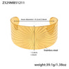 Gold Sunburst Cuff