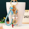 Sky-Blue-Braided Blue-Carrot-Rabbit