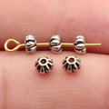 Antique Silver Zinc Alloy Garlic Shape Spacer Beads for Bracelet Jewelry Making