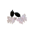 Iridescent Butterfly Drop Earrings in Two Styles Statement Jewelry view 5