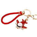 Enamel Airplane Keychains in Four Colors with Braided and Bare Loops view 5