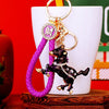 Deep-Purple Floral-Horse Deep-Purple-Str